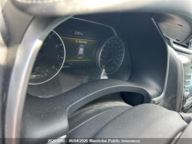 2015 Nissan Murano Sl მანქანა იყიდება აუქციონზე, vin: 5N1AZ2MH6FN223706, აუქციონის ნომერი: 20261090