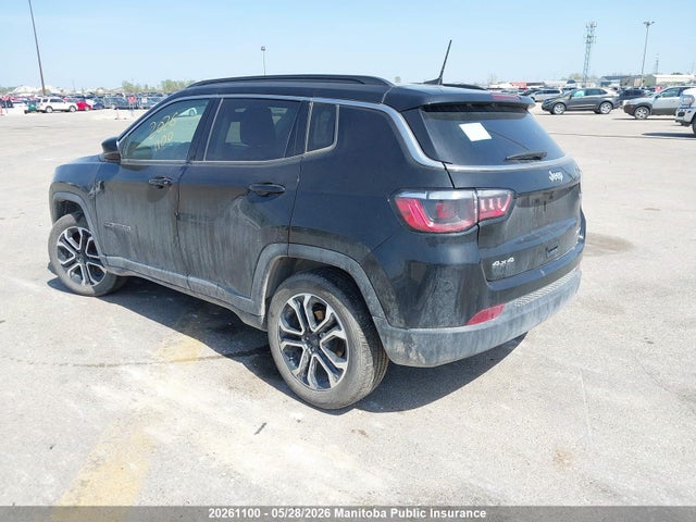 Продаж на аукціоні авто 2022 Jeep Compass Limited, vin: 3C4NJDCB4NT220646, номер лоту: 20261100