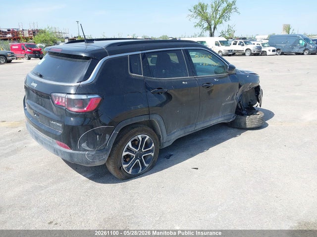 Продаж на аукціоні авто 2022 Jeep Compass Limited, vin: 3C4NJDCB4NT220646, номер лоту: 20261100