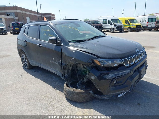 Продаж на аукціоні авто 2022 Jeep Compass Limited, vin: 3C4NJDCB4NT220646, номер лоту: 20261100