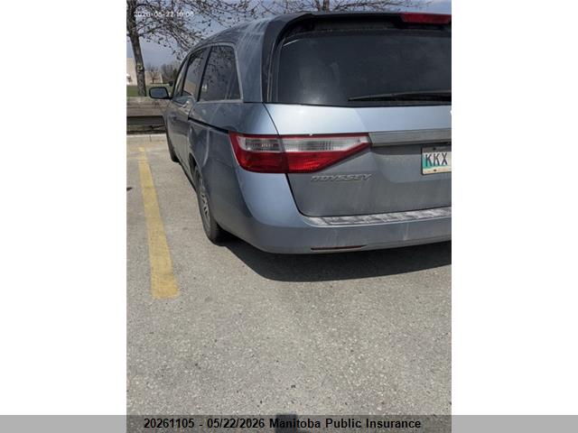 Aukcja sprzedaży 2011 Honda Odyssey Ex, vin: 5FNRL5H40BB509724, numer aukcji: 20261105