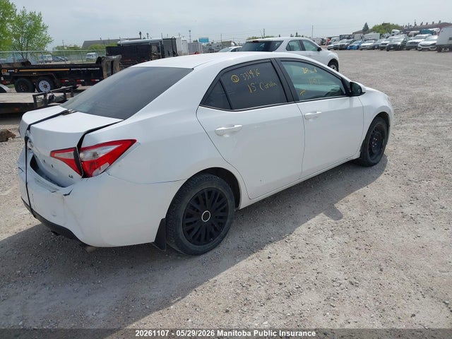 Продаж на аукціоні авто 2015 Toyota Corolla Le, vin: 2T1BURHE7FC331416, номер лоту: 20261107