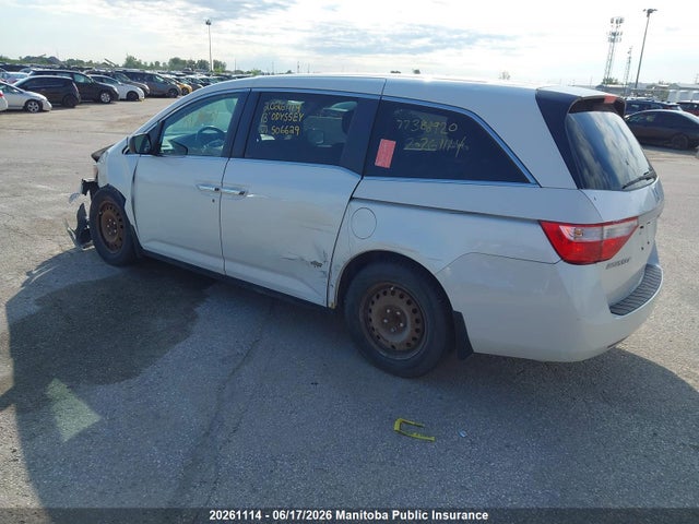 Продаж на аукціоні авто 2013 Honda Odyssey Ex, vin: 5FNRL5H49DB506629, номер лоту: 20261114