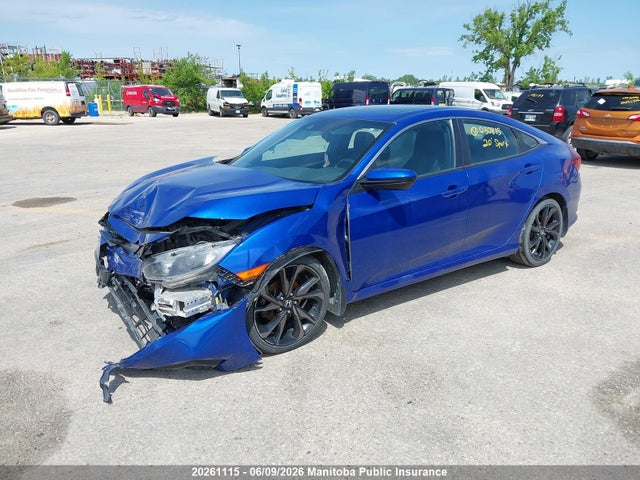 20261115 :رقم المزاد ، 2HGFC2F81LH030815 vin ، 2020 Honda Civic Sport مزاد بيع