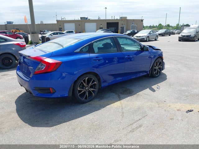 20261115 :رقم المزاد ، 2HGFC2F81LH030815 vin ، 2020 Honda Civic Sport مزاد بيع