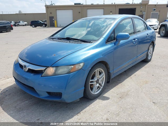 20261119 :رقم المزاد ، 2HGFA16089H023458 vin ، 2009 Honda Civic Ex-l مزاد بيع