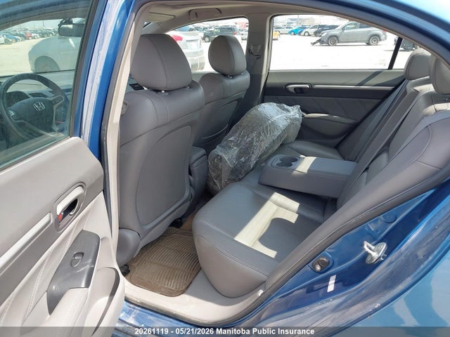 20261119 :رقم المزاد ، 2HGFA16089H023458 vin ، 2009 Honda Civic Ex-l مزاد بيع