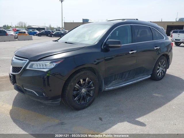 Auction sale of the 2016 Acura Mdx Elite, vin: 5FRYD4H85GB504644, lot number: 20261121