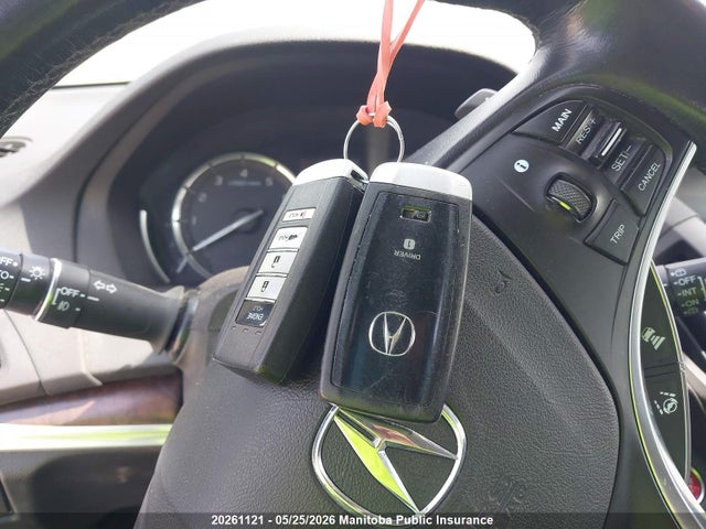 Auction sale of the 2016 Acura Mdx Elite, vin: 5FRYD4H85GB504644, lot number: 20261121