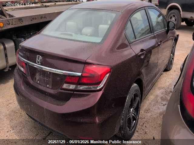 2013 Honda Civic Lx მანქანა იყიდება აუქციონზე, vin: 2HGFB2F43DH045219, აუქციონის ნომერი: 20261129
