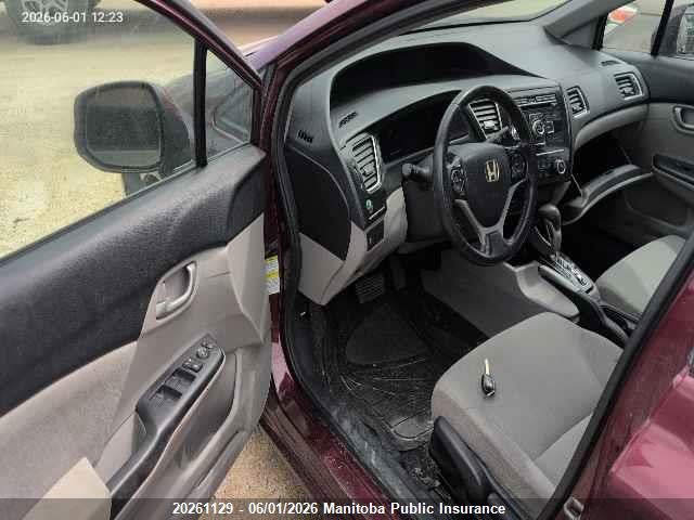 2013 Honda Civic Lx მანქანა იყიდება აუქციონზე, vin: 2HGFB2F43DH045219, აუქციონის ნომერი: 20261129