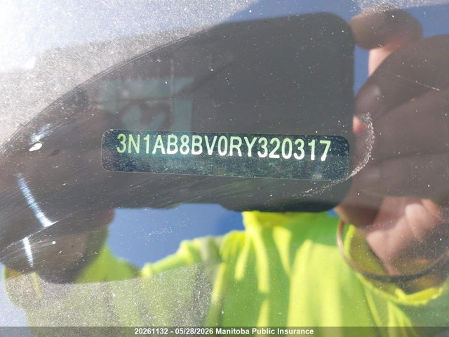 Продаж на аукціоні авто 2024 Nissan Sentra 2.0 S, vin: 3N1AB8BV0RY320317, номер лоту: 20261132