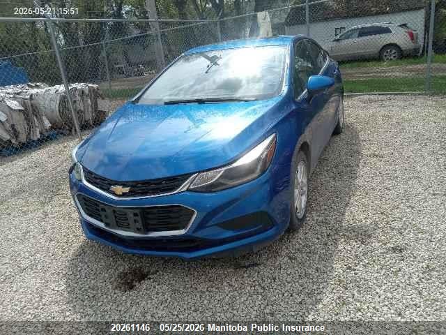 Продажа на аукционе авто 2018 Chevrolet Cruze Lt Turbo, vin: 1G1BE5SM6J7172896, номер лота: 20261146
