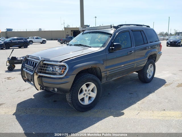 Продажа на аукционе авто 2001 Jeep Grand Cherokee Limited, vin: 1J4GW58N21C716127, номер лота: 20261170