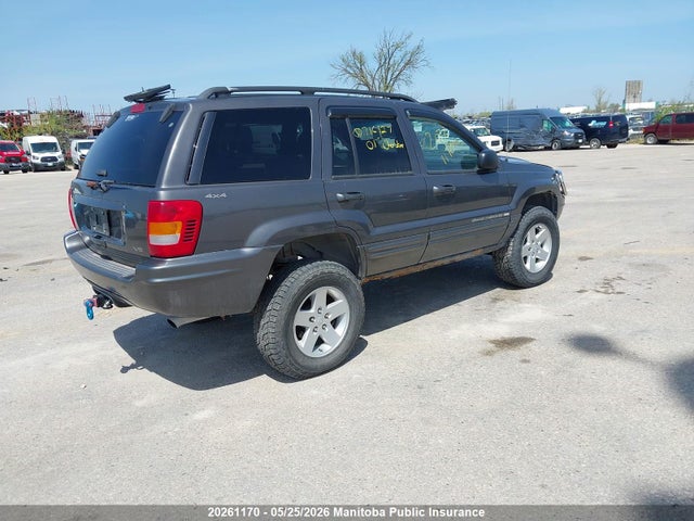Продажа на аукционе авто 2001 Jeep Grand Cherokee Limited, vin: 1J4GW58N21C716127, номер лота: 20261170