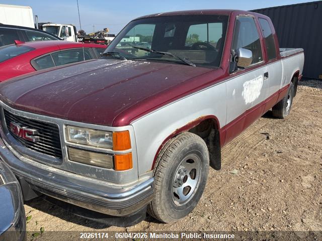 1994 Gmc C/r 1500 4+cab მანქანა იყიდება აუქციონზე, vin: 2GTEC19K7R1504800, აუქციონის ნომერი: 20261174