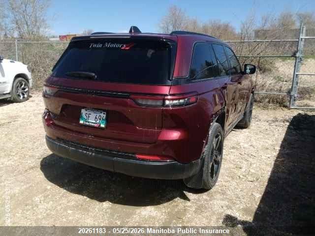 1C4RJHAG2PC509076 Jeep Grand Cherokee Laredo