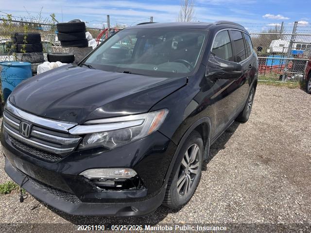 5FNYF6H74HB500357 Honda Pilot Ex-l