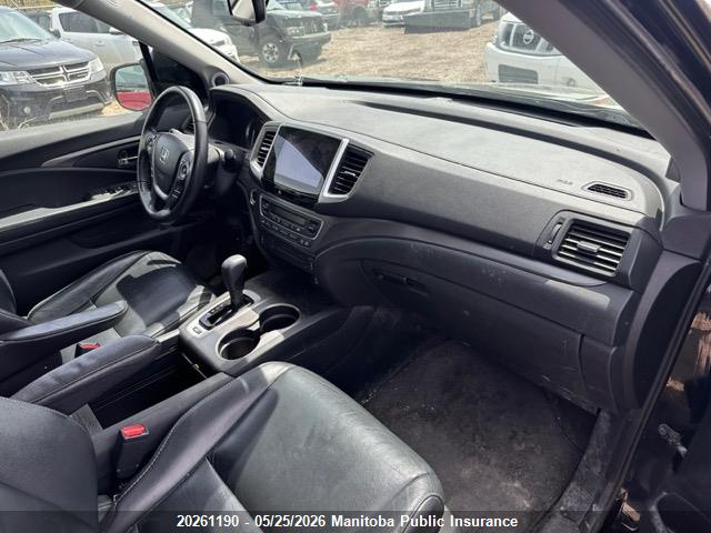 5FNYF6H74HB500357 Honda Pilot Ex-l