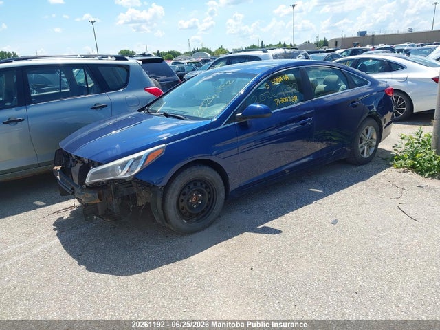 Hyundai SONATA SE 2015 5NPE24AFXFH200728 Image 2