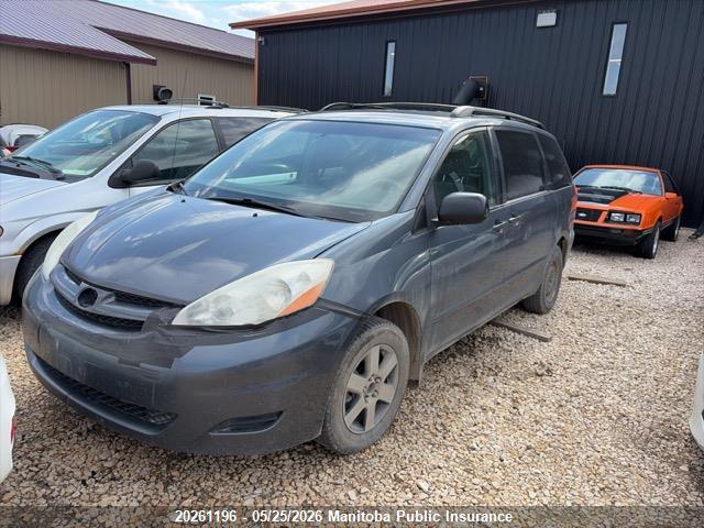 20261196 :رقم المزاد ، 5TDZK29C78S145412 vin ، 2008 Toyota Sienna Ce V6 مزاد بيع