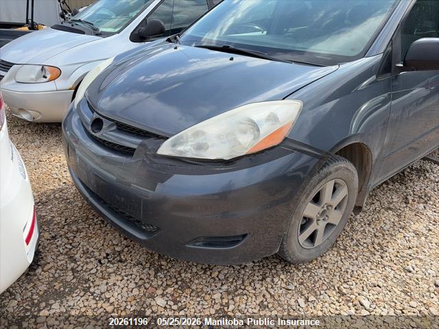 20261196 :رقم المزاد ، 5TDZK29C78S145412 vin ، 2008 Toyota Sienna Ce V6 مزاد بيع