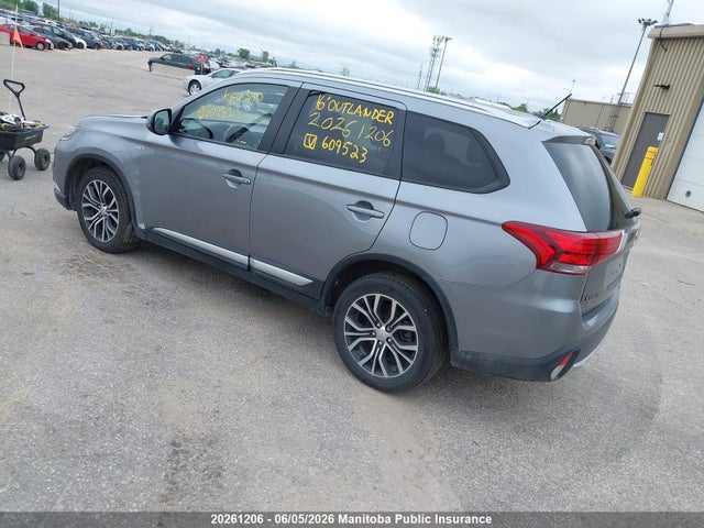 Продажа на аукционе авто 2016 Mitsubishi Outlander Se, vin: JA4JZ3AX8GZ609523, номер лота: 20261206