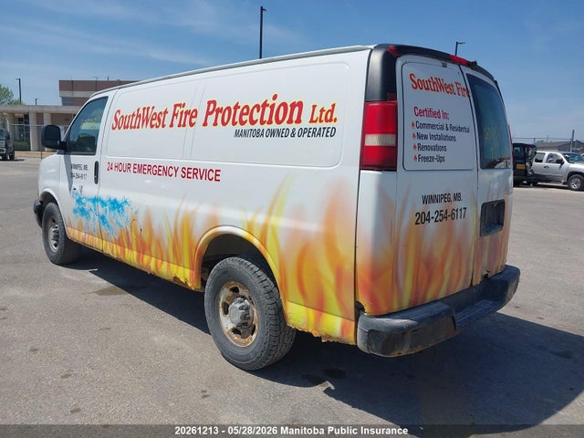 Auction sale of the 2008 Chevrolet Express 2500 Cargo Van, vin: 1GCGG25CX81203086, lot number: 20261213
