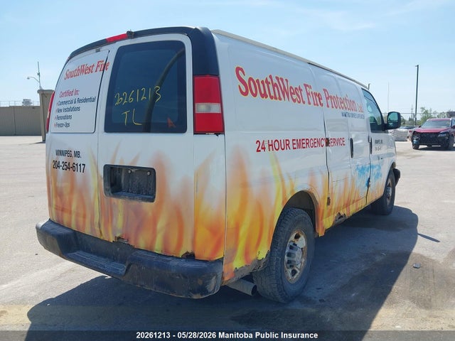 Auction sale of the 2008 Chevrolet Express 2500 Cargo Van, vin: 1GCGG25CX81203086, lot number: 20261213