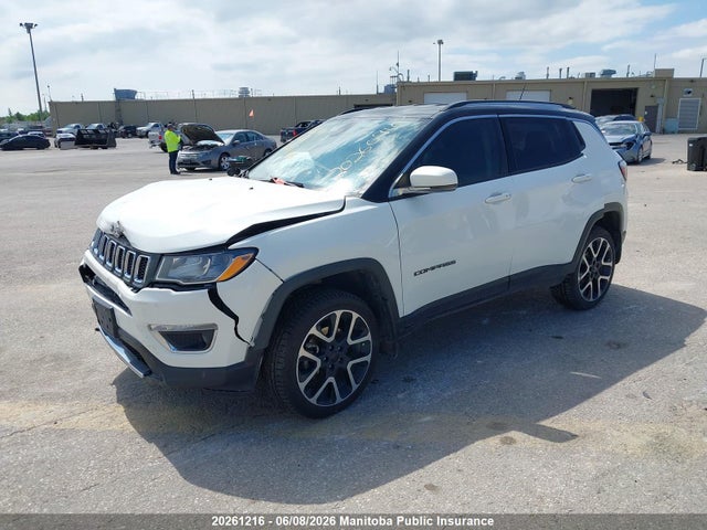 Jeep Compass Limited 2017 3C4NJDCB7HT644553 Image 2