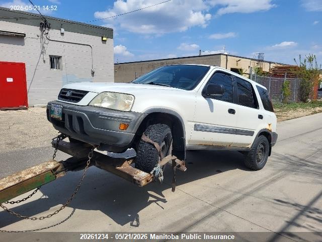 1999 Honda Cr-v Lx მანქანა იყიდება აუქციონზე, vin: JHLRD2840XC017763, აუქციონის ნომერი: 20261234