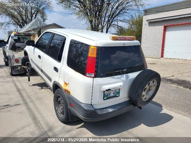 1999 Honda Cr-v Lx მანქანა იყიდება აუქციონზე, vin: JHLRD2840XC017763, აუქციონის ნომერი: 20261234