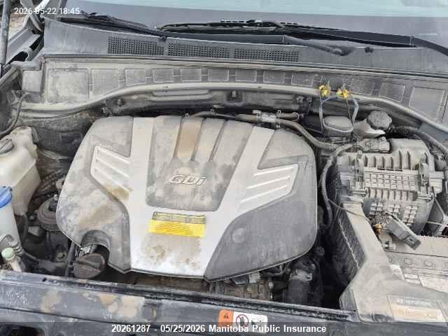 20261287 :رقم المزاد ، KM8SNDHF3FU125808 vin ، 2015 Hyundai Santa Fe Xl مزاد بيع