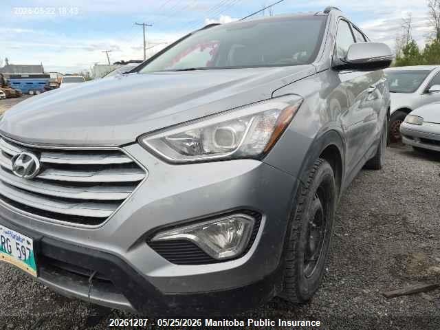 20261287 :رقم المزاد ، KM8SNDHF3FU125808 vin ، 2015 Hyundai Santa Fe Xl مزاد بيع