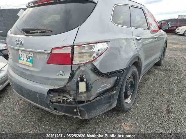 20261287 :رقم المزاد ، KM8SNDHF3FU125808 vin ، 2015 Hyundai Santa Fe Xl مزاد بيع