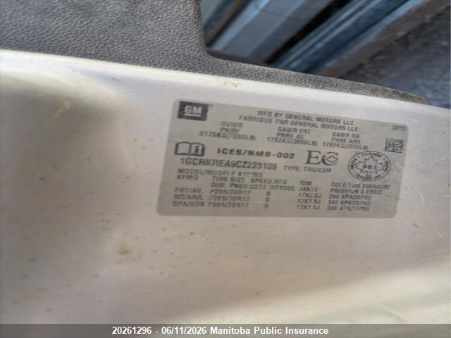 Продаж на аукціоні авто 2012 Chevrolet Silverado 1500 Ls Ext Cab, vin: 1GCRKREA9CZ223189, номер лоту: 20261296