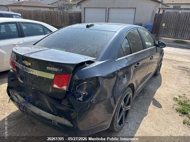 2015 Chevrolet Cruze Lt Turbo მანქანა იყიდება აუქციონზე, vin: 1G1PC5SB9F7265834, აუქციონის ნომერი: 20261305