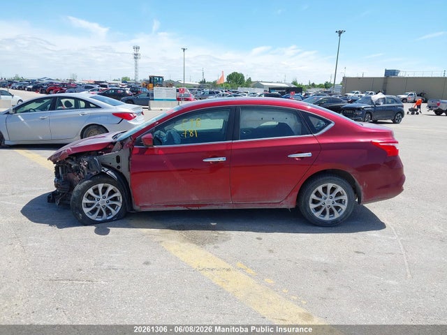 Продаж на аукціоні авто 2018 Nissan Sentra 1.8 Sv, vin: 3N1AB7AP1JY320568, номер лоту: 20261306