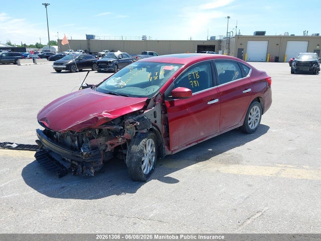 Продаж на аукціоні авто 2018 Nissan Sentra 1.8 Sv, vin: 3N1AB7AP1JY320568, номер лоту: 20261306