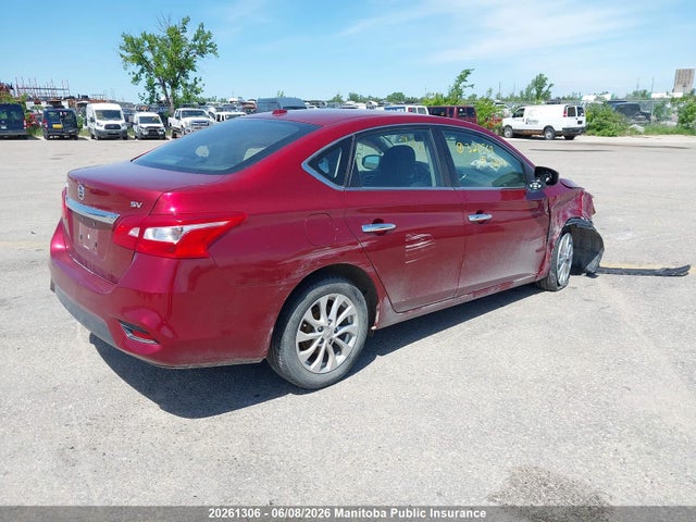 Продаж на аукціоні авто 2018 Nissan Sentra 1.8 Sv, vin: 3N1AB7AP1JY320568, номер лоту: 20261306