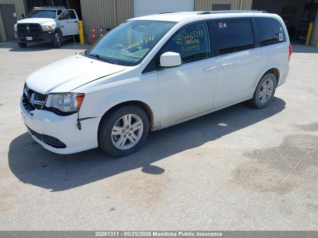 20261311 :رقم المزاد ، 2C4RDGDG7KR630473 vin ، 2019 Dodge Grand Caravan Sxt مزاد بيع