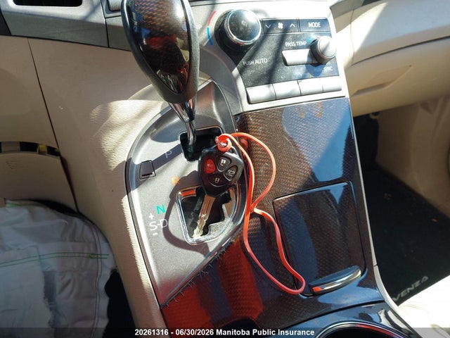 2009 Toyota Venza V6 მანქანა იყიდება აუქციონზე, vin: 4T3ZK11A39U007063, აუქციონის ნომერი: 20261316