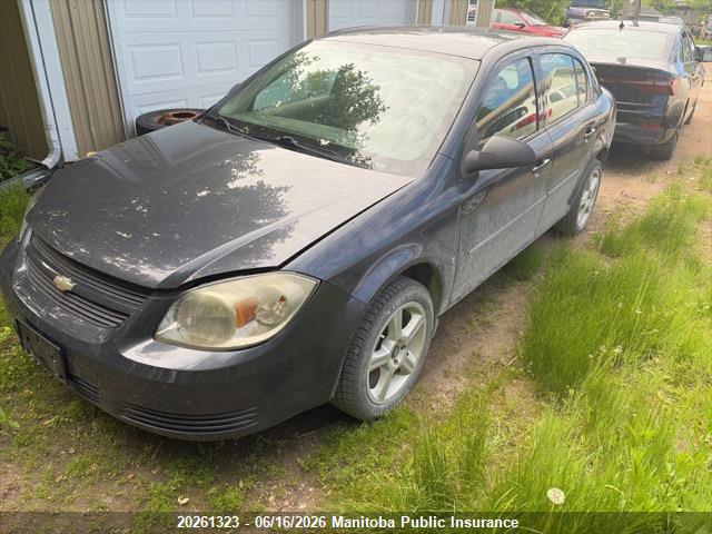 2008 Chevrolet Cobalt Ls მანქანა იყიდება აუქციონზე, vin: 1G1AJ55F787284542, აუქციონის ნომერი: 20261323
