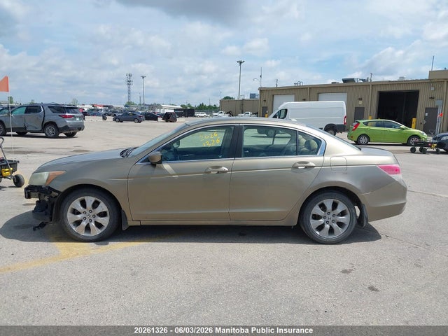 2008 Honda Accord Ex-l მანქანა იყიდება აუქციონზე, vin: 1HGCP26848A801409, აუქციონის ნომერი: 20261326