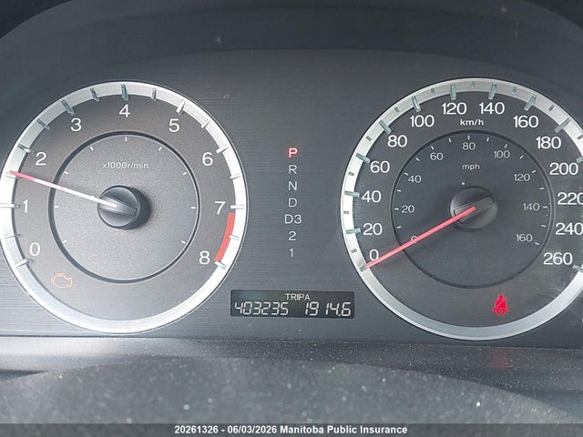 2008 Honda Accord Ex-l მანქანა იყიდება აუქციონზე, vin: 1HGCP26848A801409, აუქციონის ნომერი: 20261326