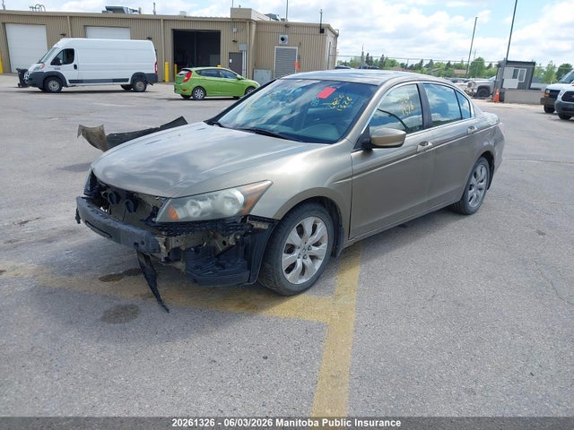 2008 Honda Accord Ex-l მანქანა იყიდება აუქციონზე, vin: 1HGCP26848A801409, აუქციონის ნომერი: 20261326