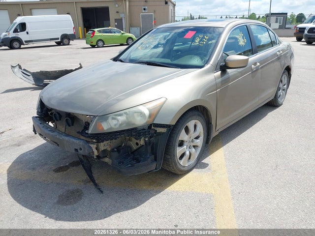 2008 Honda Accord Ex-l მანქანა იყიდება აუქციონზე, vin: 1HGCP26848A801409, აუქციონის ნომერი: 20261326