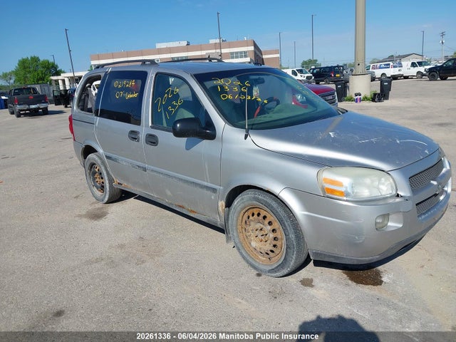 2007 Chevrolet Uplander Ls მანქანა იყიდება აუქციონზე, vin: 1GNDU23147D219284, აუქციონის ნომერი: 20261336