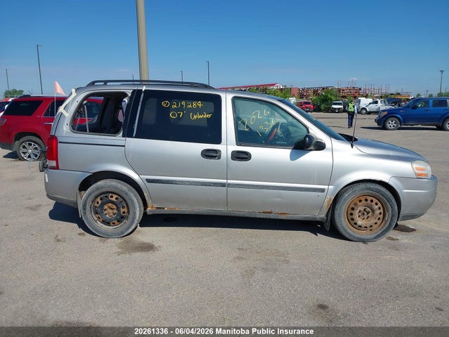 2007 Chevrolet Uplander Ls მანქანა იყიდება აუქციონზე, vin: 1GNDU23147D219284, აუქციონის ნომერი: 20261336