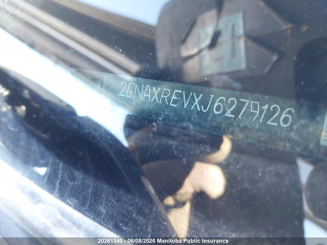 2018 Chevrolet Equinox Ls მანქანა იყიდება აუქციონზე, vin: 2GNAXREVXJ6279126, აუქციონის ნომერი: 20261340